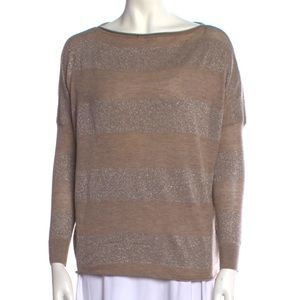 VINCE Cashmere Striped Sweater